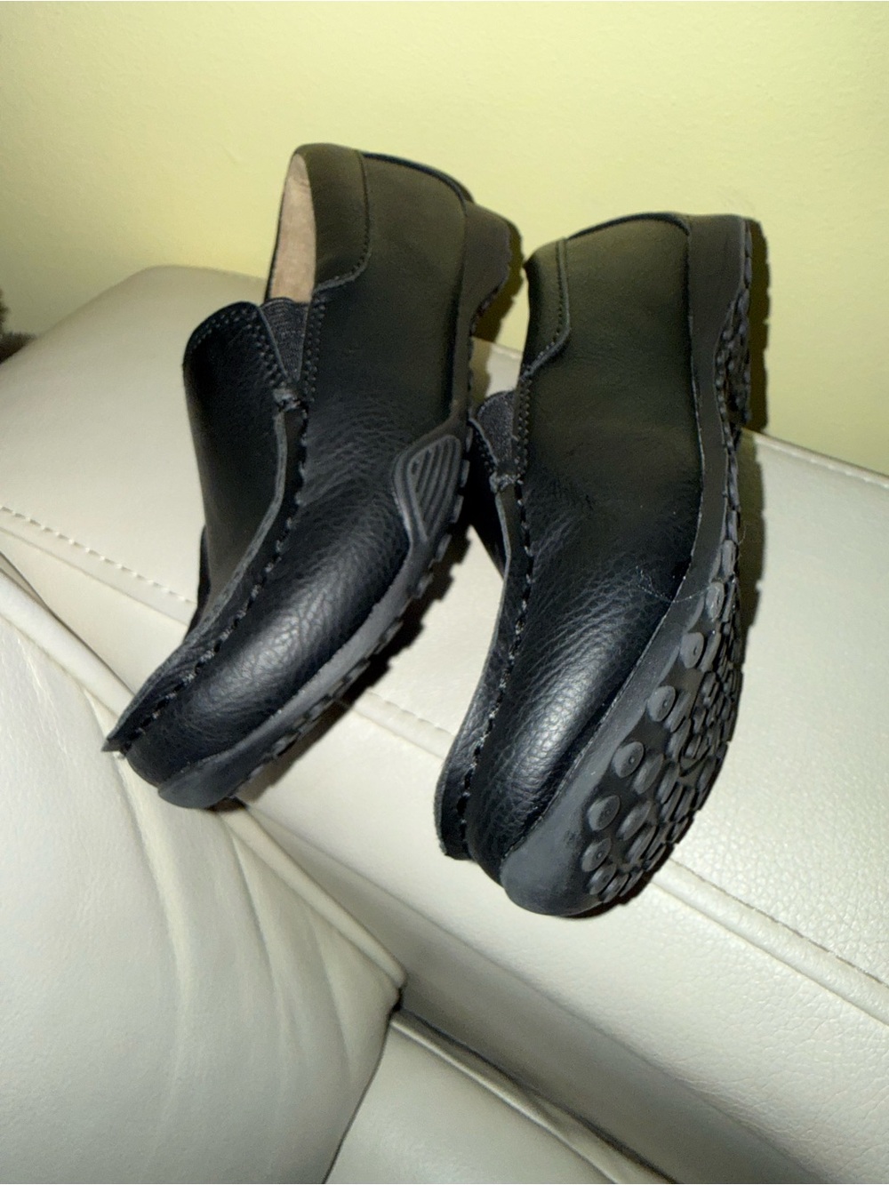 The Children's Place Black Slip-On Toddler Boy Loafers - Picture 3 of 8